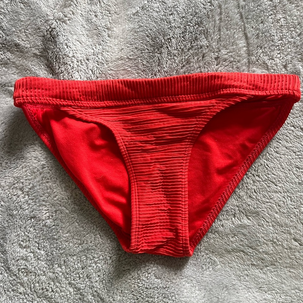 Xhilaration Vibrant Red Bikini Bottom